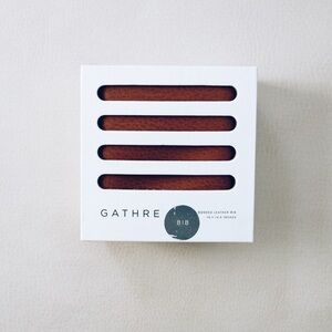 Gathre Bonded Vegan Leather Bib - Ginger